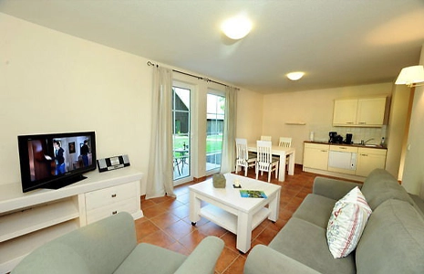 Wohn- und Essbereich Ferienwohnung